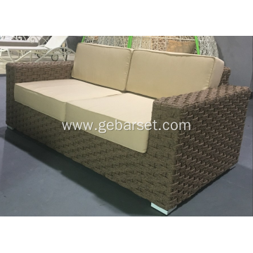 High end nice weaving soft loveseat sofa